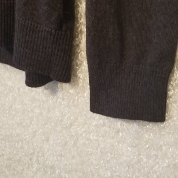 Hawker Rye Mens Hawker Rye Shawl Collar Sweater Size Large Gray - Picture 2 of 6